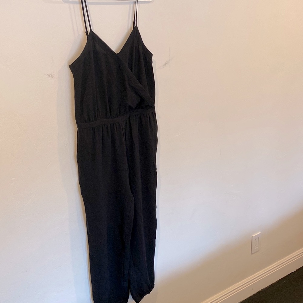 Madewell black jumpsuit